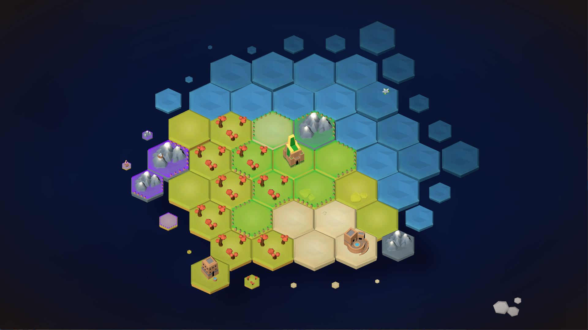 Kingdom of Krawall screenshot showing the start of a new round